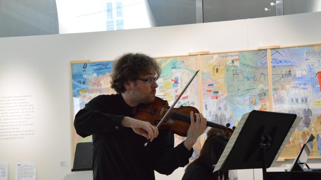 le 4/8/17 au Musée Cocteau à Menton,Alexander SITKOVETSKY au violon( photo Ch Merle)