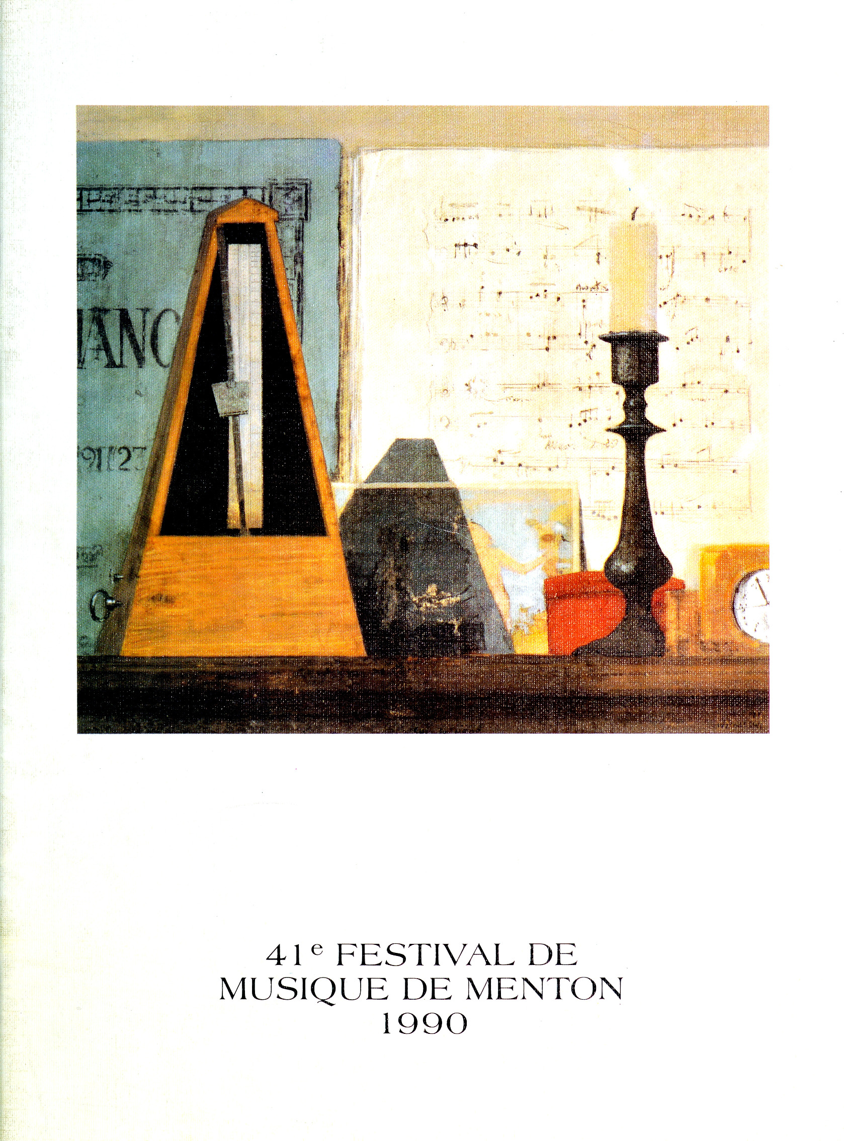 Festival de musique de Menton 1990