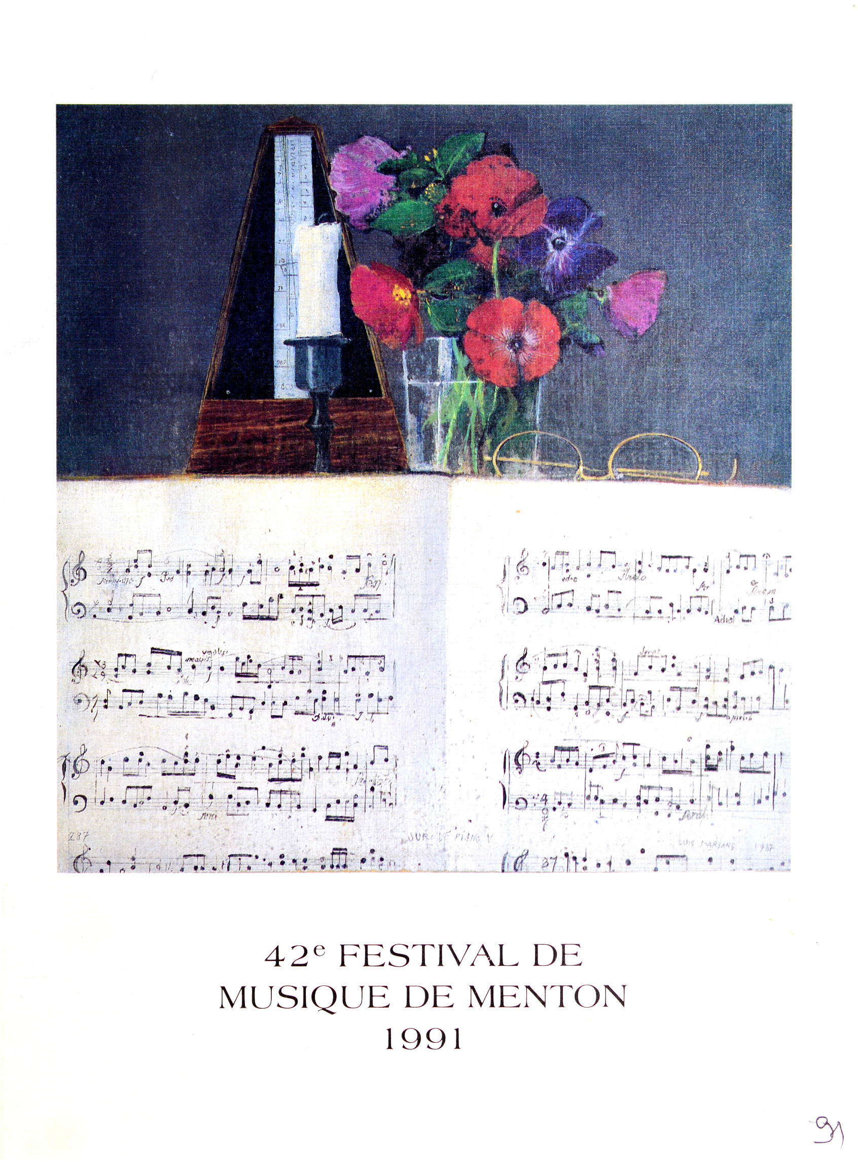 Festival de musique de Menton 1991